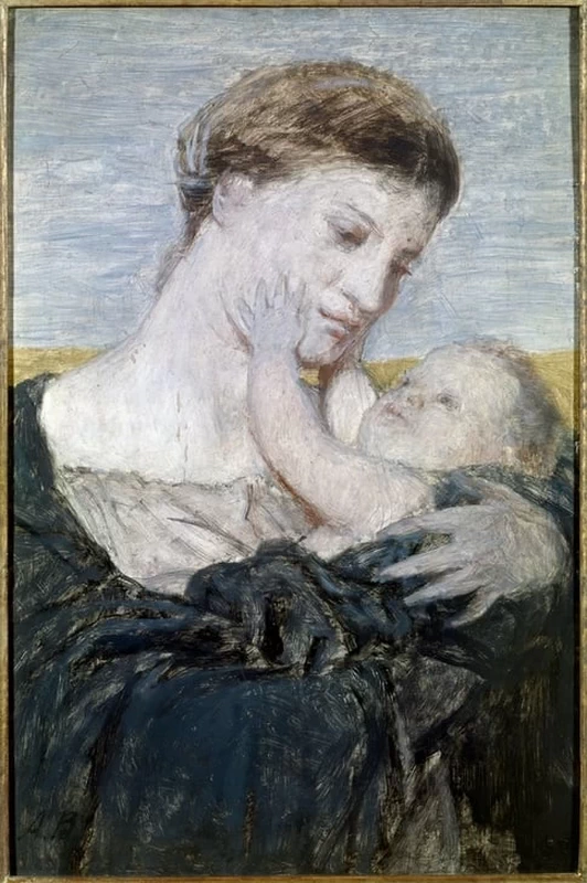 Madre con figlio